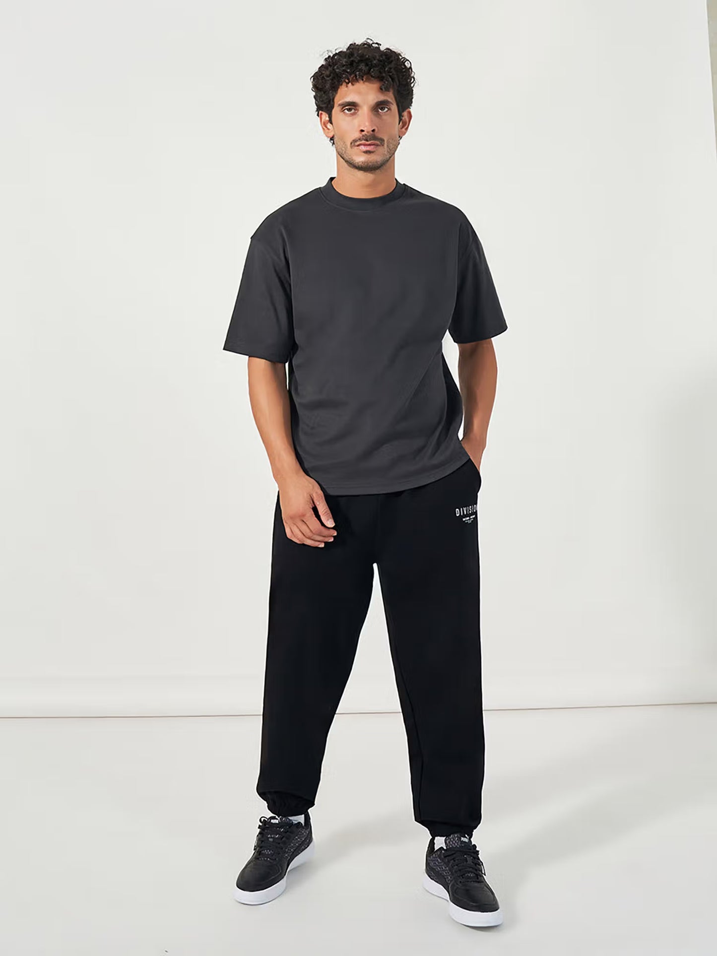 Styli Grey Typography Co-Ord Set