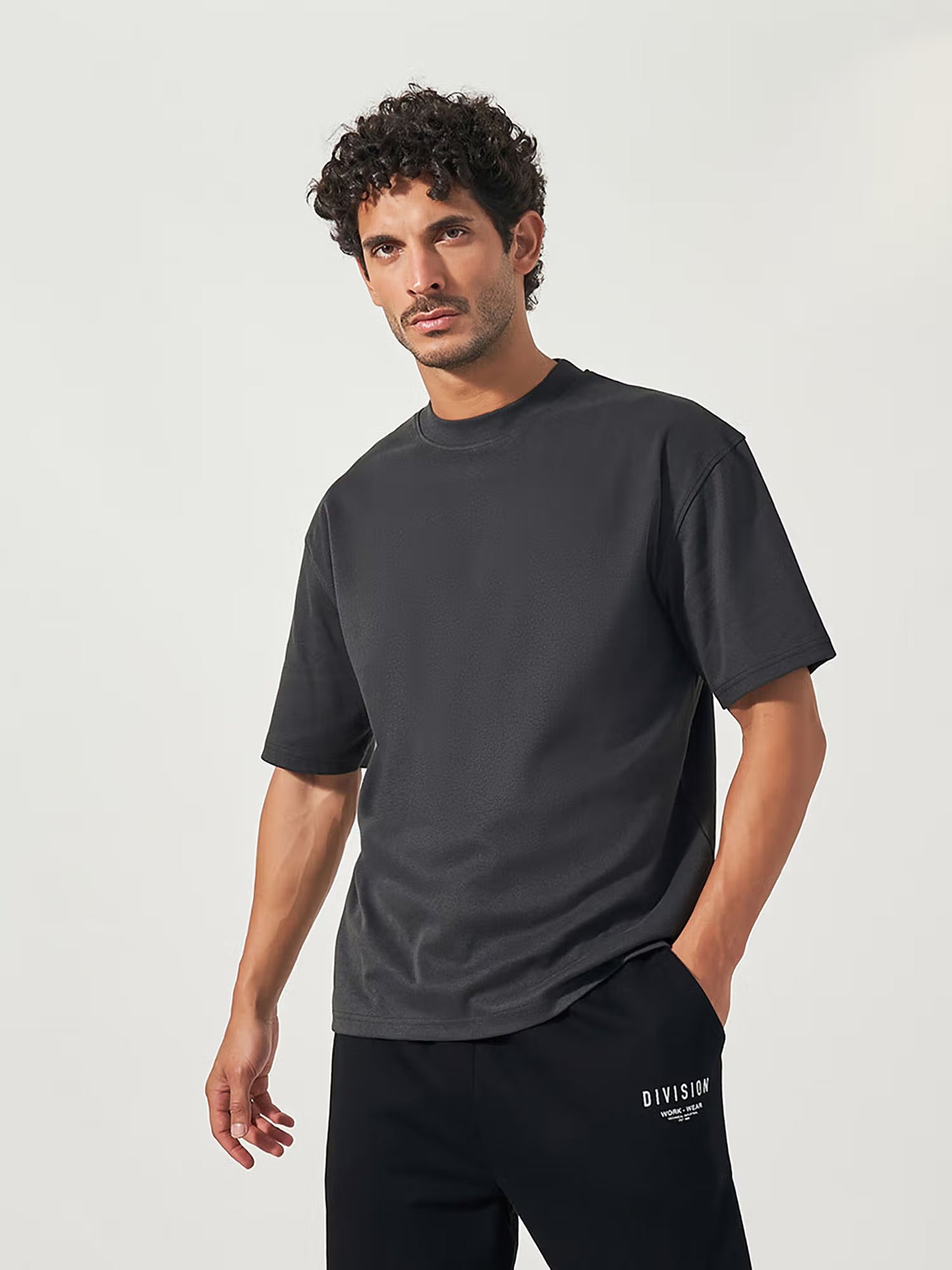 Styli Grey Typography Co-Ord Set