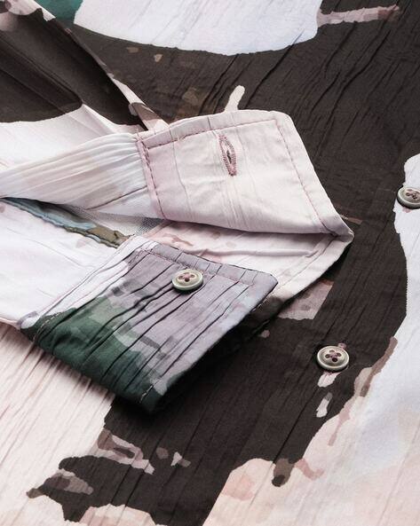 Men Printed Slim Fit Shirt