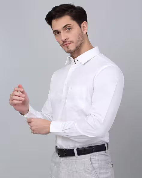 Slim Fit Shirt with Patch Pocket