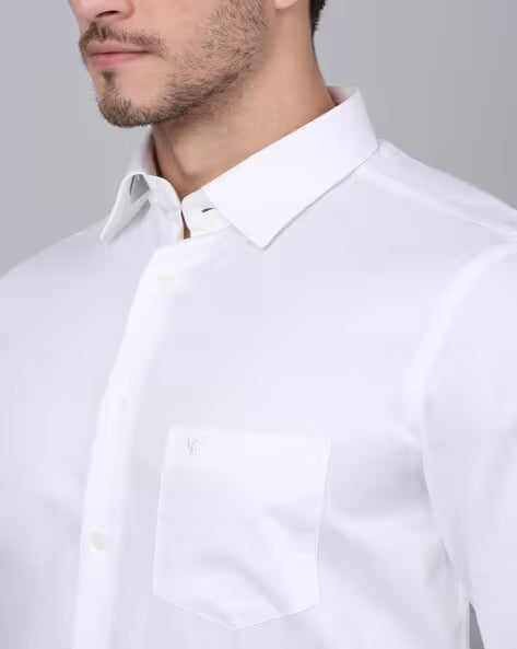 Slim Fit Shirt with Patch Pocket