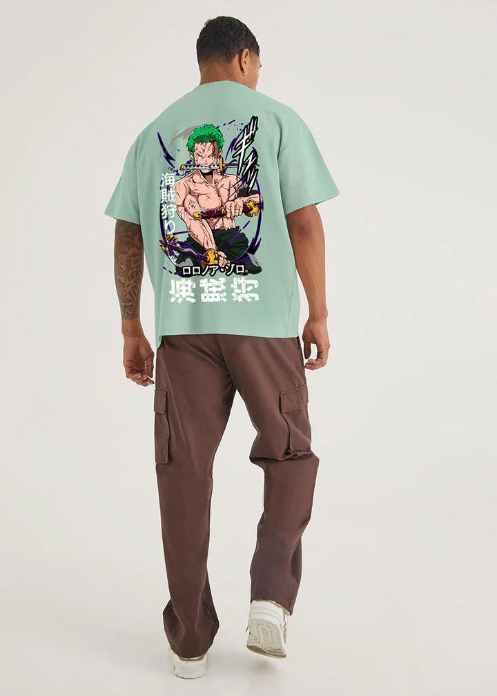 All Eyez On Me Men Oversized Printed T-Shirt