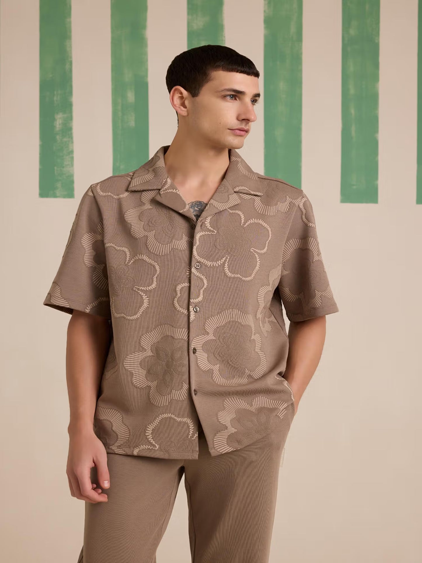 Muvazo Fawn Botanica Co-ord Set