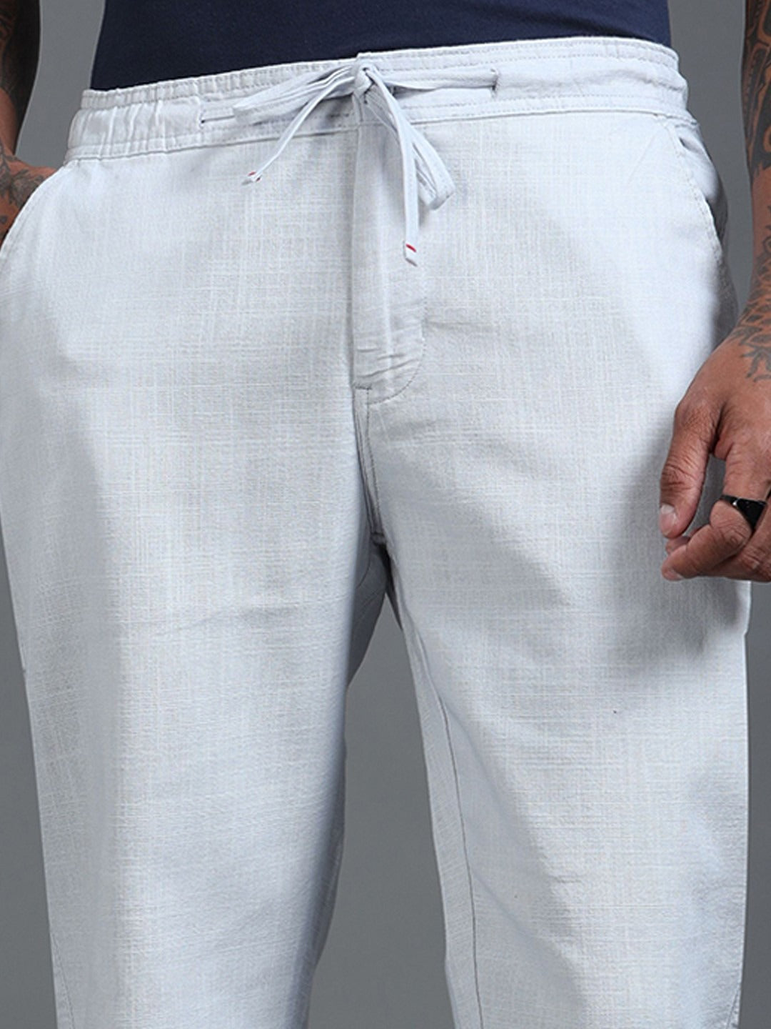 PACK OF 2 Cool Tones, Classic Comfort (WHITE, GREY)